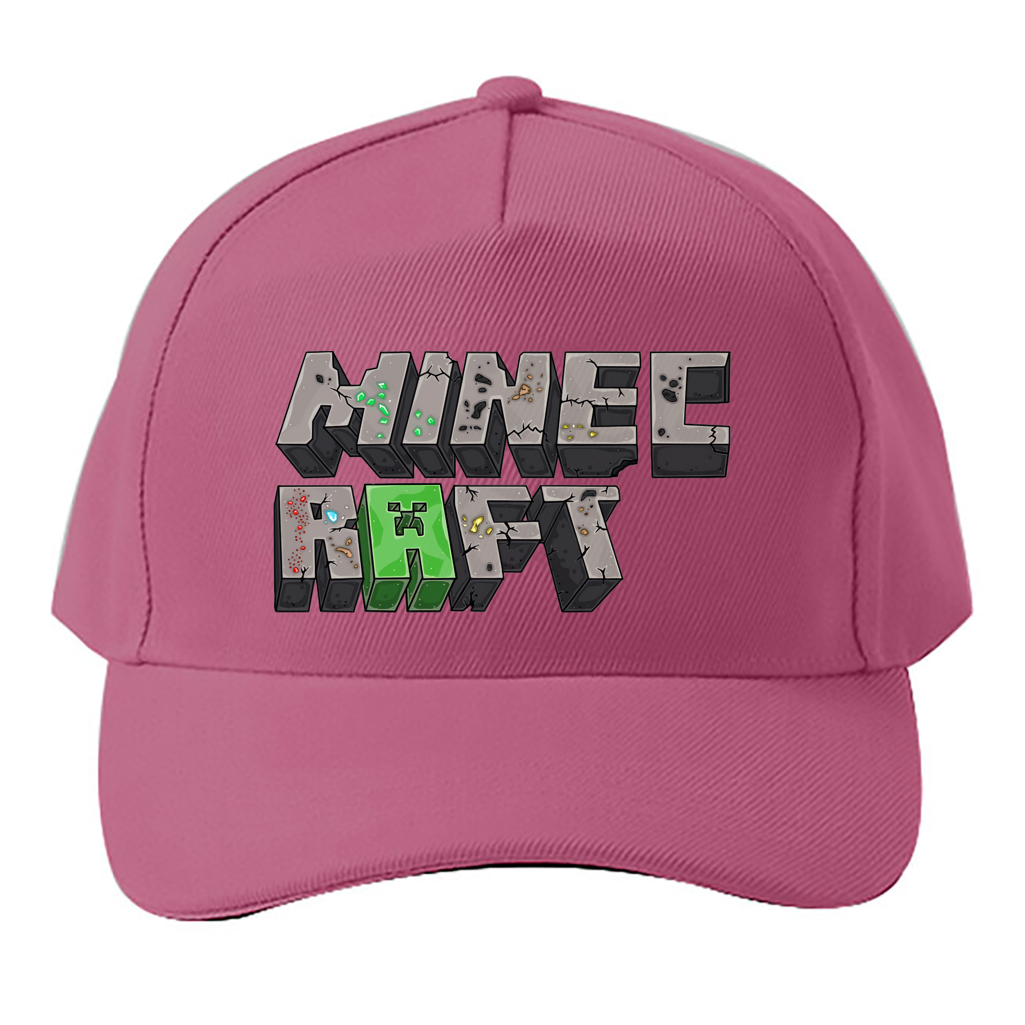 （画像用） マインクラフト ブロックの世界 Minecraft MC Block world ベースボールキャップ 綿100％ 男女兼用 帽子 スポーツ